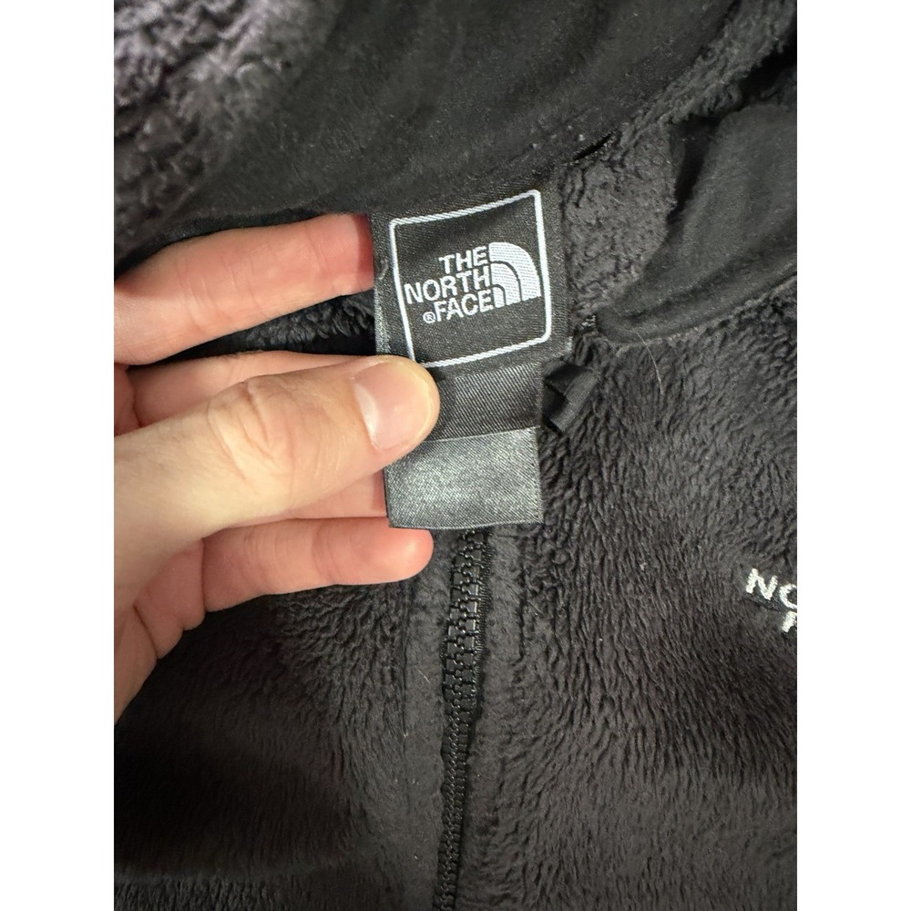 The North Face Osito Full Zip Fleece Jacket Charcoal Gray Grey Women's M - Picture 5 of 7